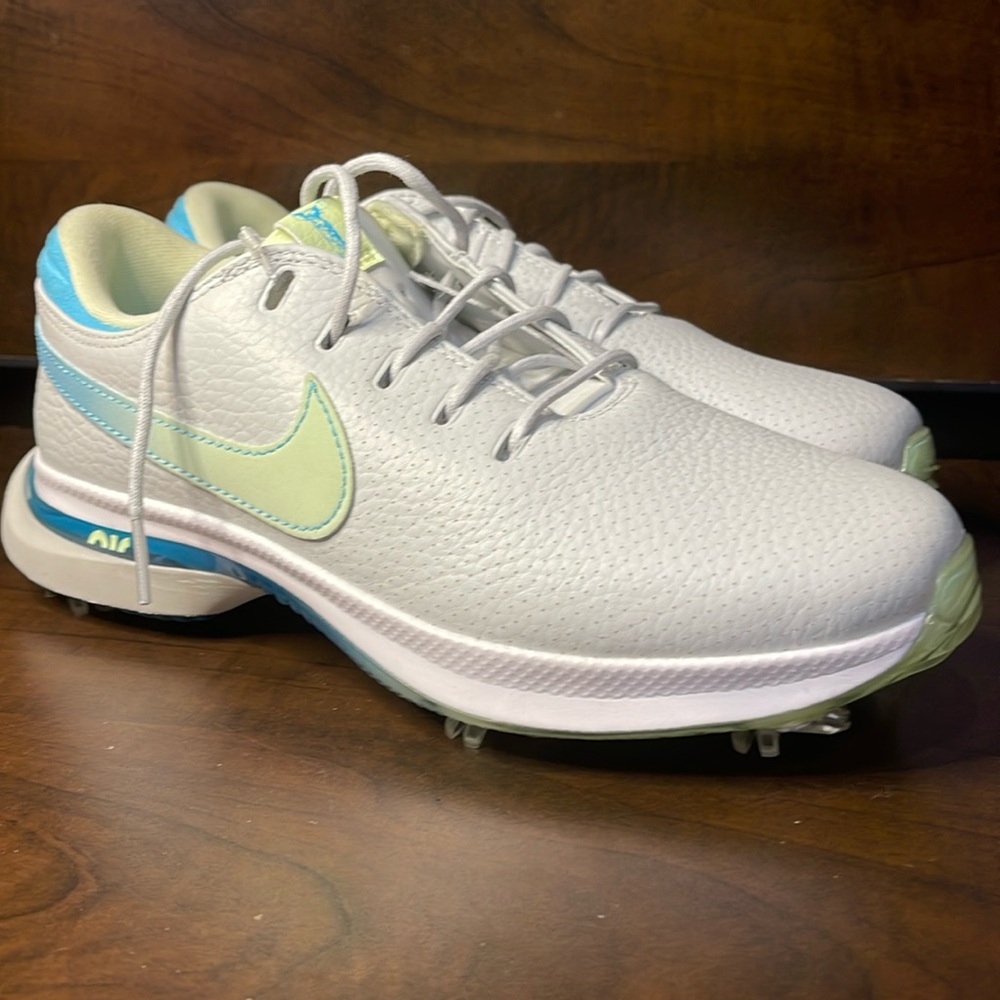 Nike Golf Air Zoom Victory Tour 3 Shoes Blue Gray Men's Size 7‎ Women's 9